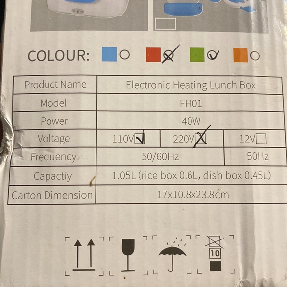 The Electric Heating Lunch Box 110V - Picture 9 of 11